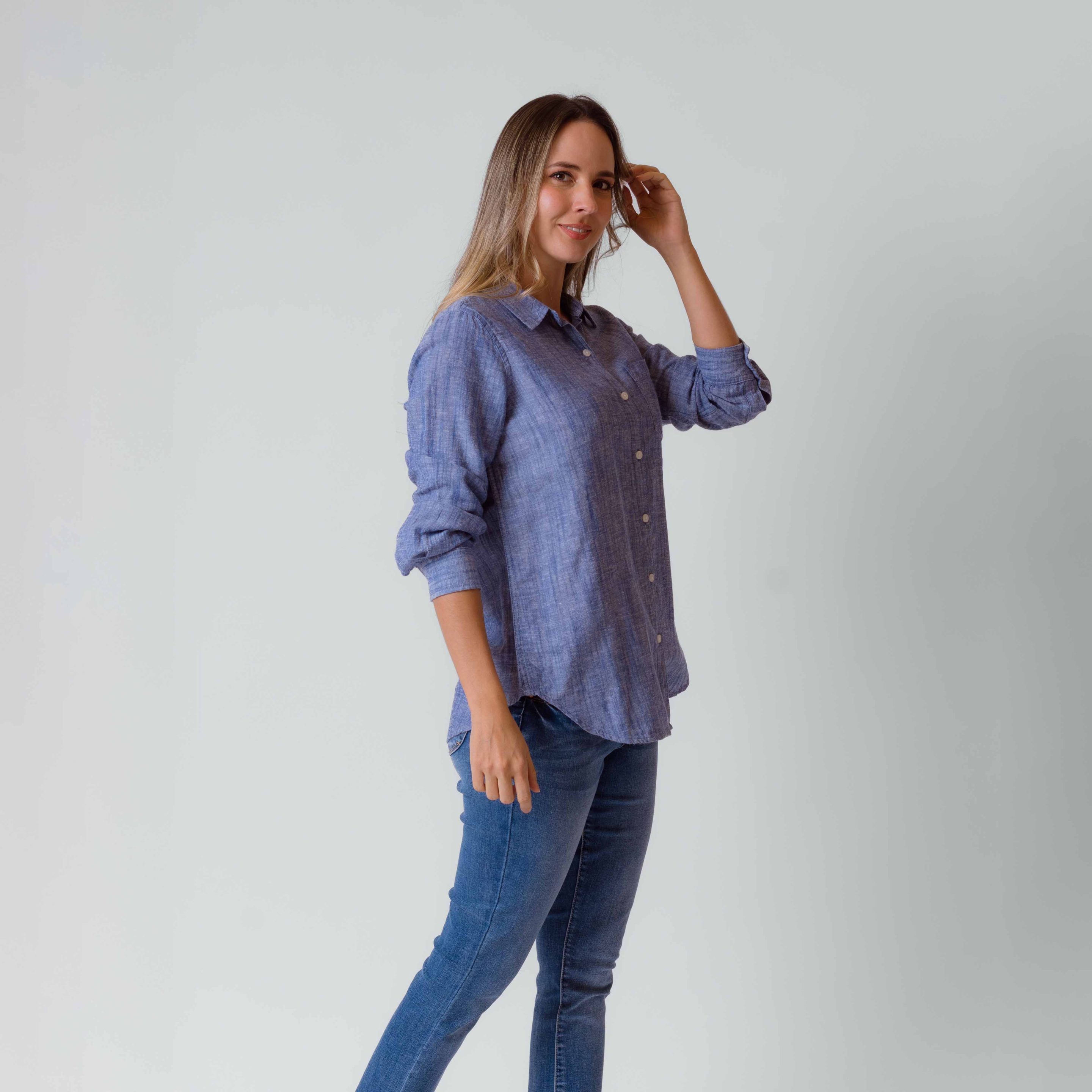 Camisera M/L Con Botones