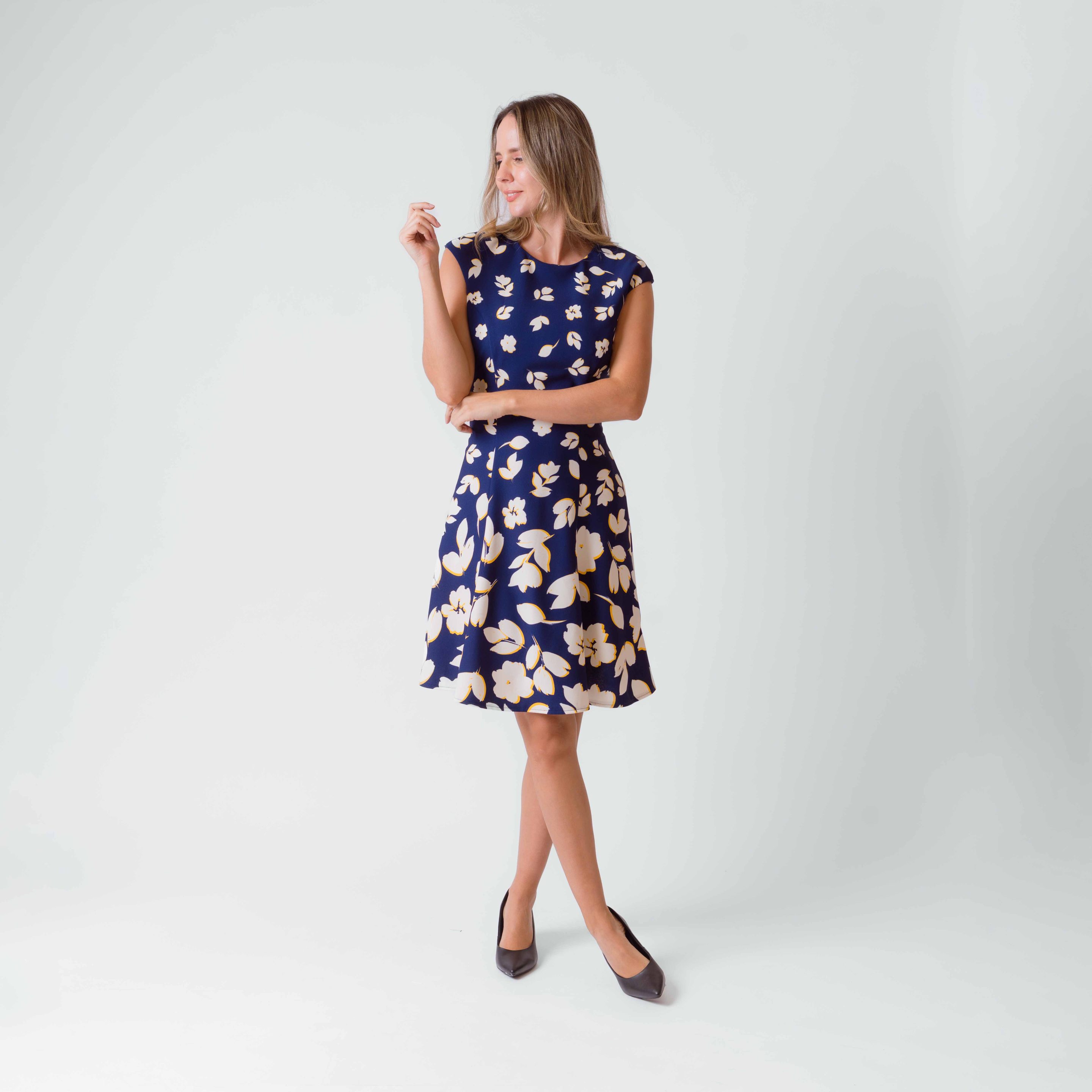 Vestido S/ Estampado