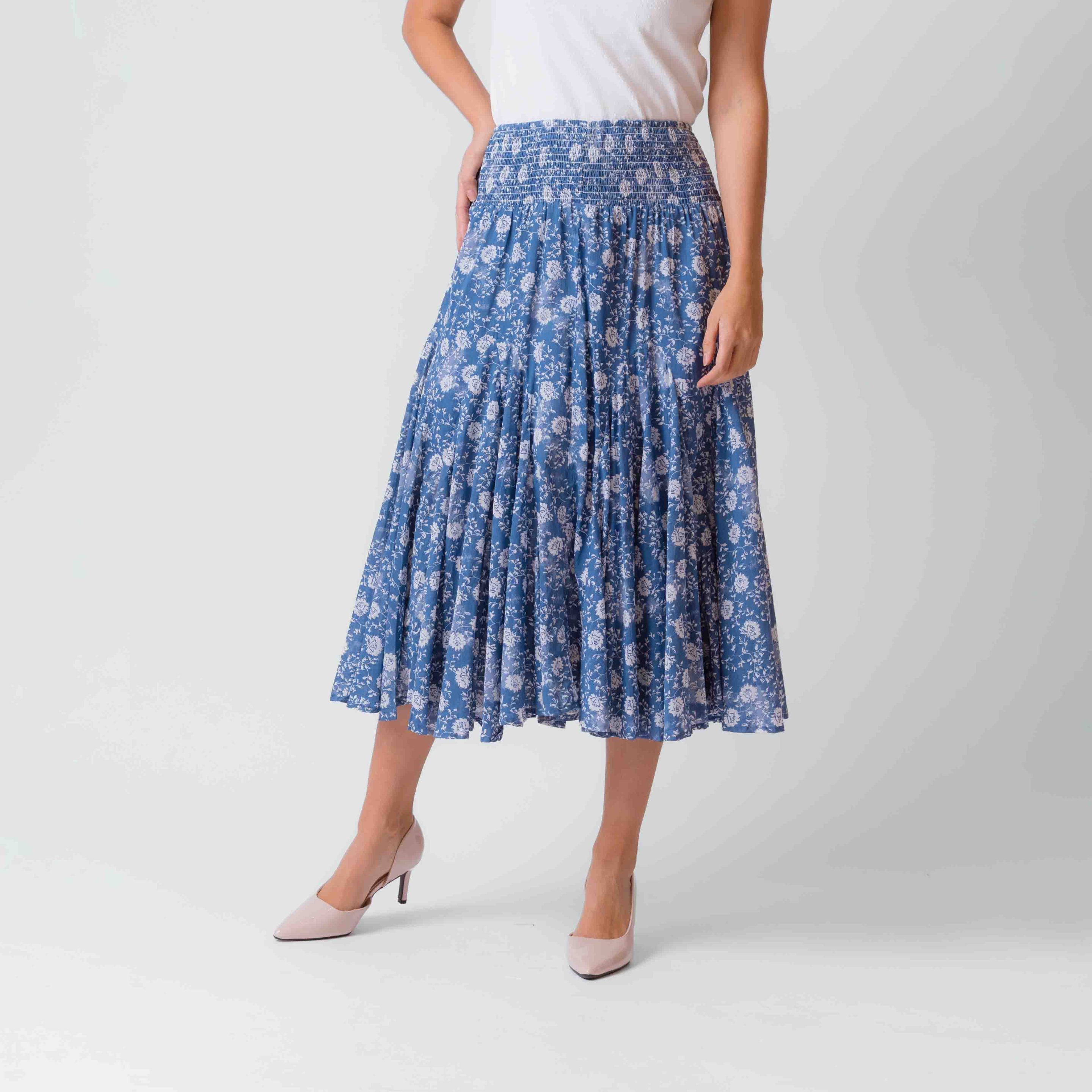 Falda Estampàda C/Elastico