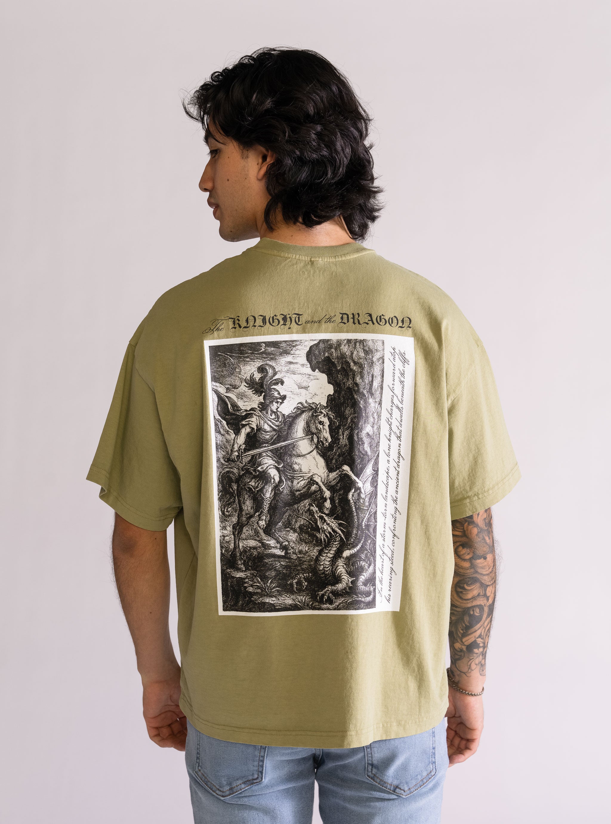 Blood & Fire Playera, Verde Claro