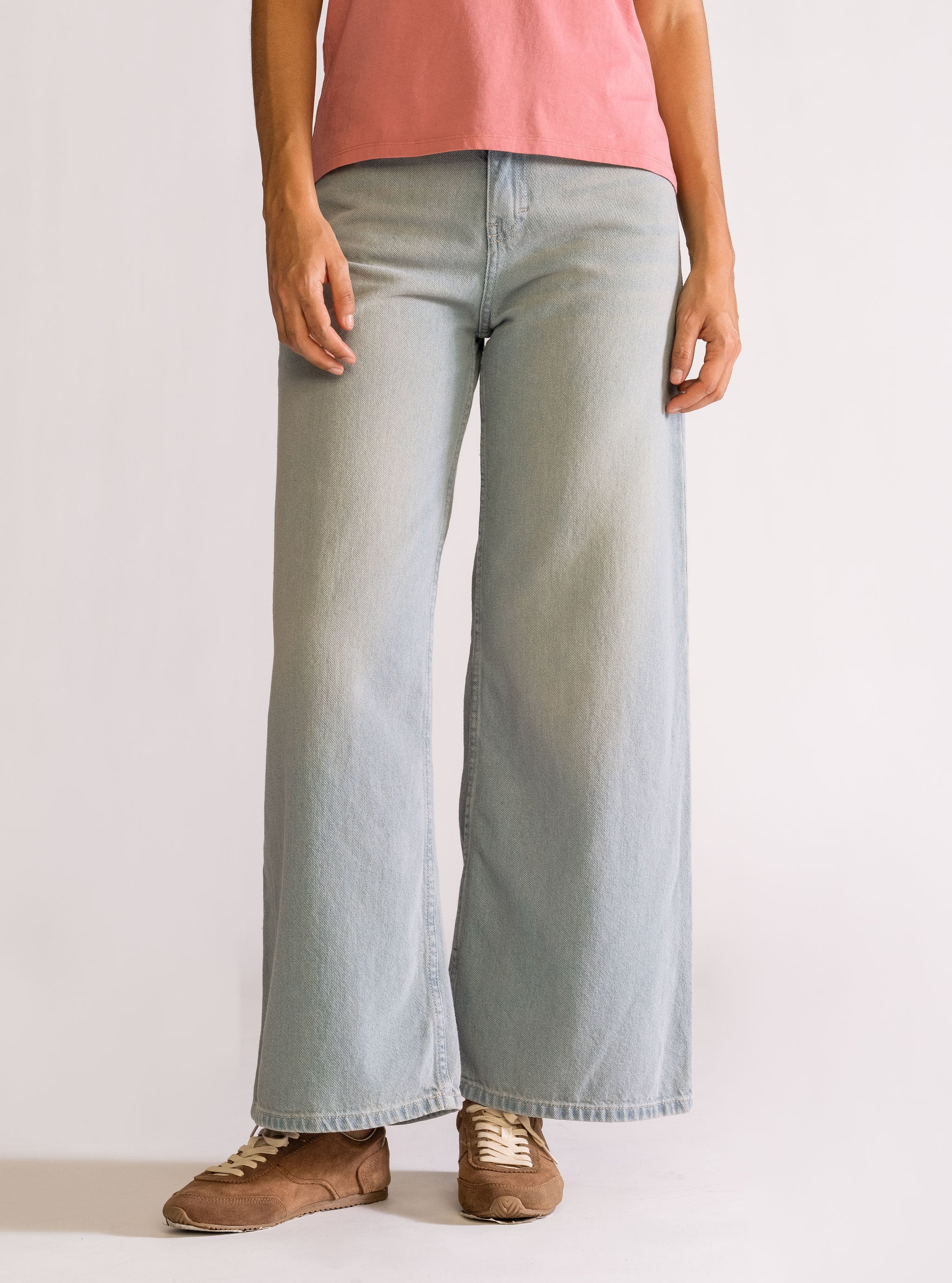 2 Die 4, Wide Leg Jeans, Celeste