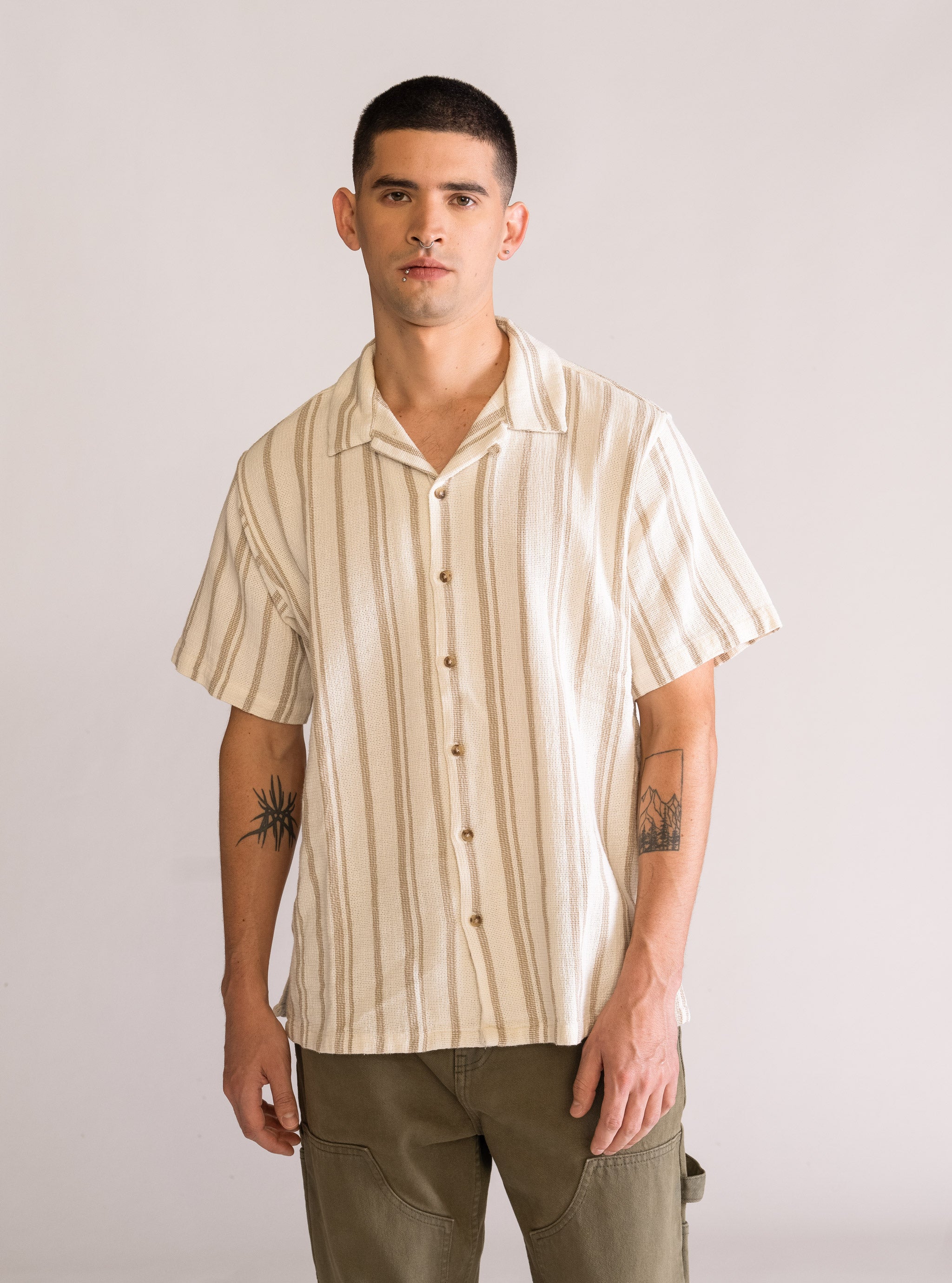 Who You Calling Camisa, Beige