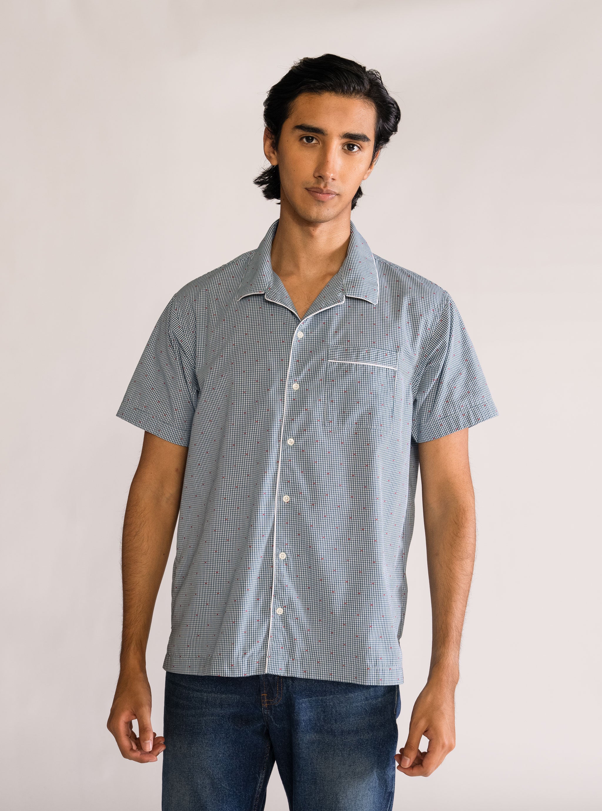 Collapsed To Camisa, Verde Claro