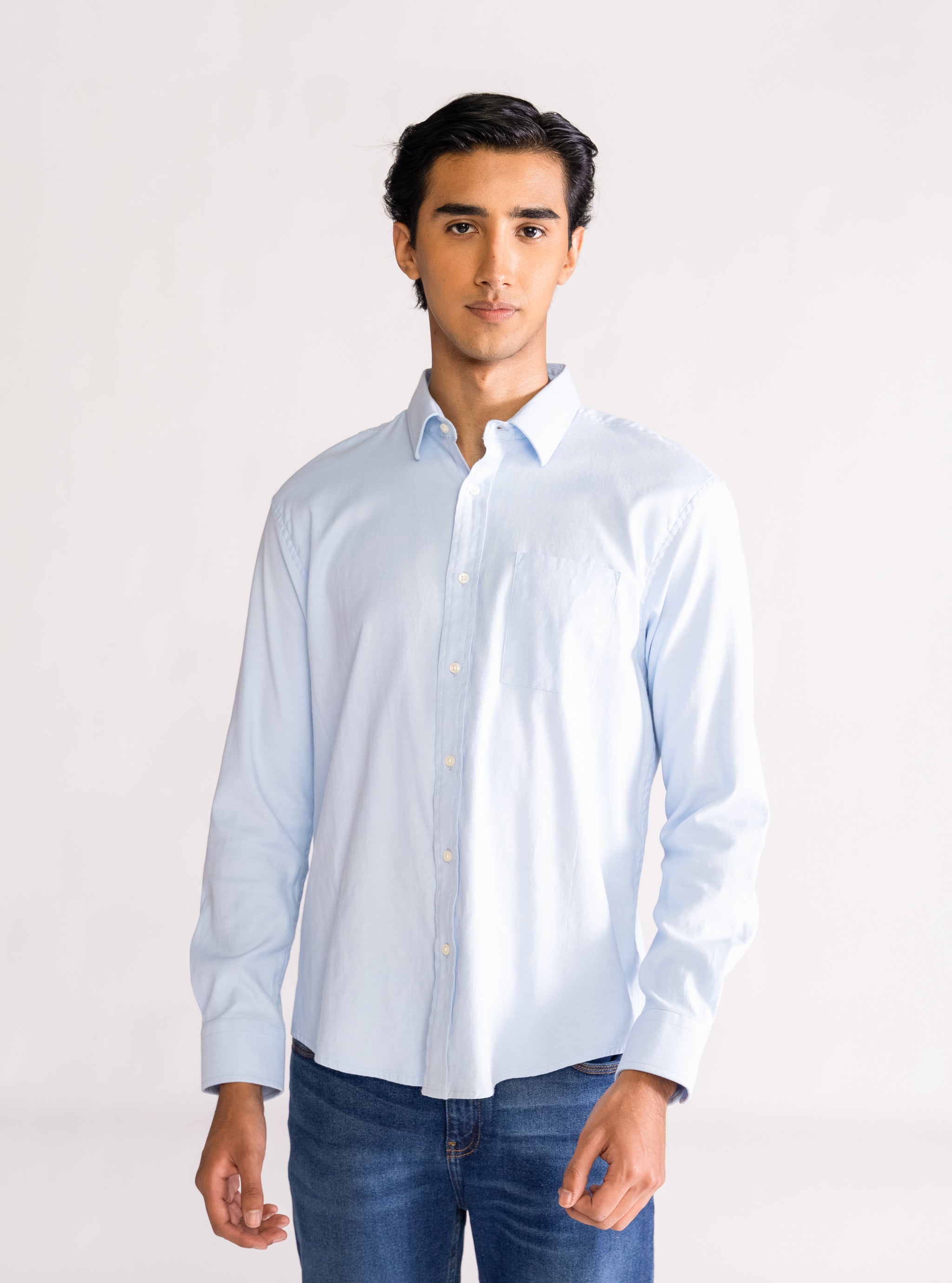 Used To It Camisa, Celeste