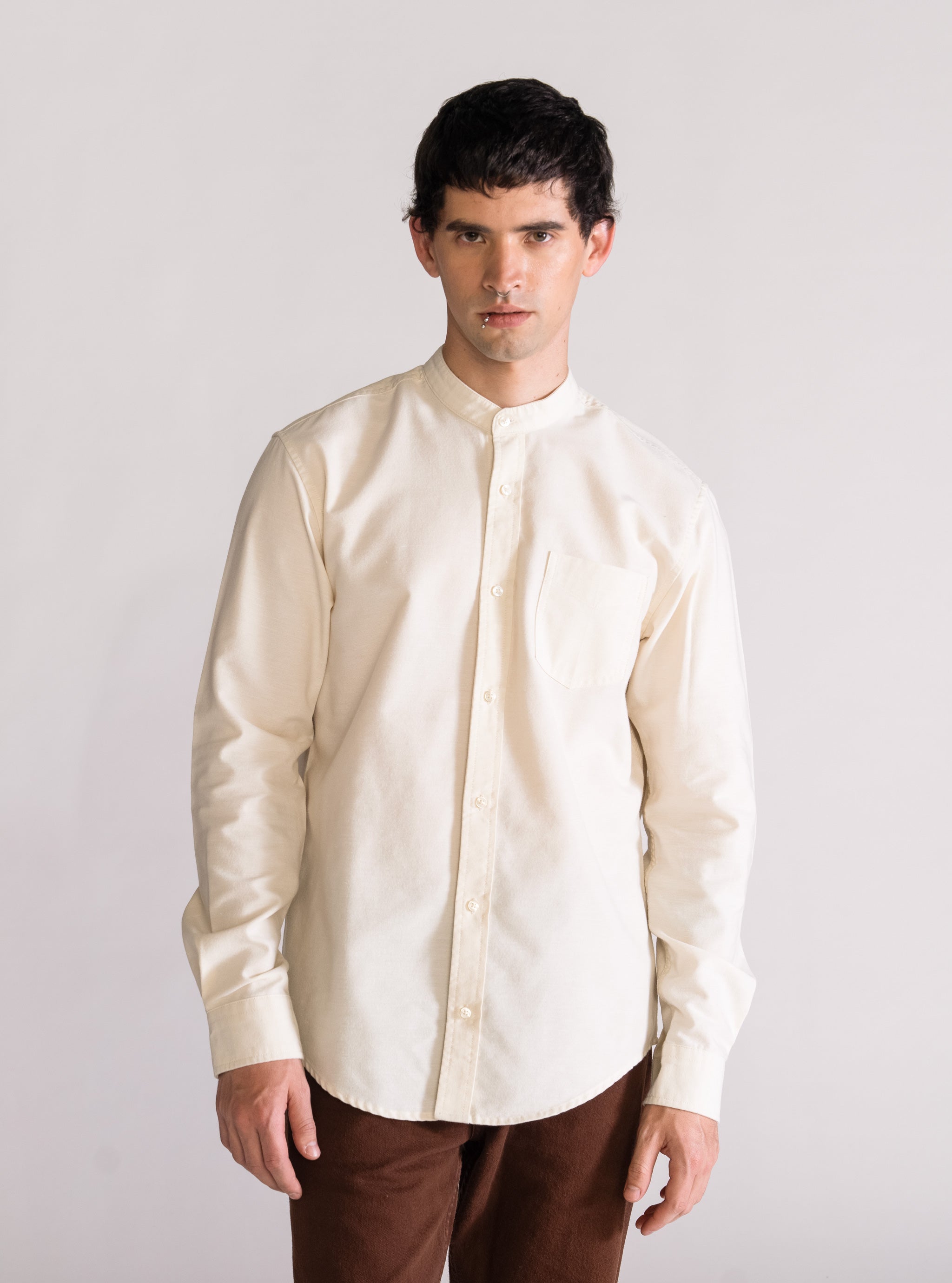 A Vacation From Today Camisa, Crema