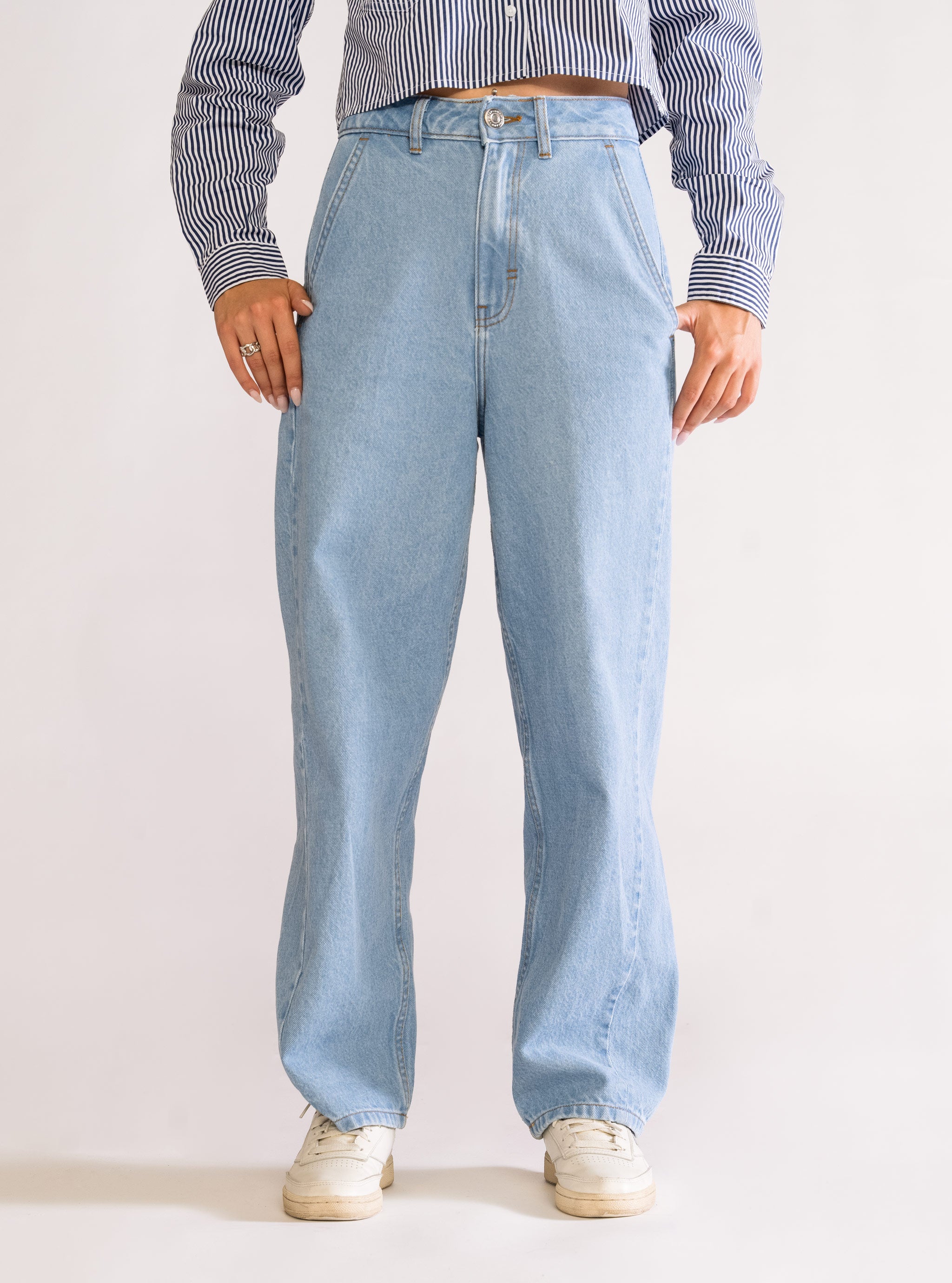 Ace Of Base Baggy Jeans, Celeste