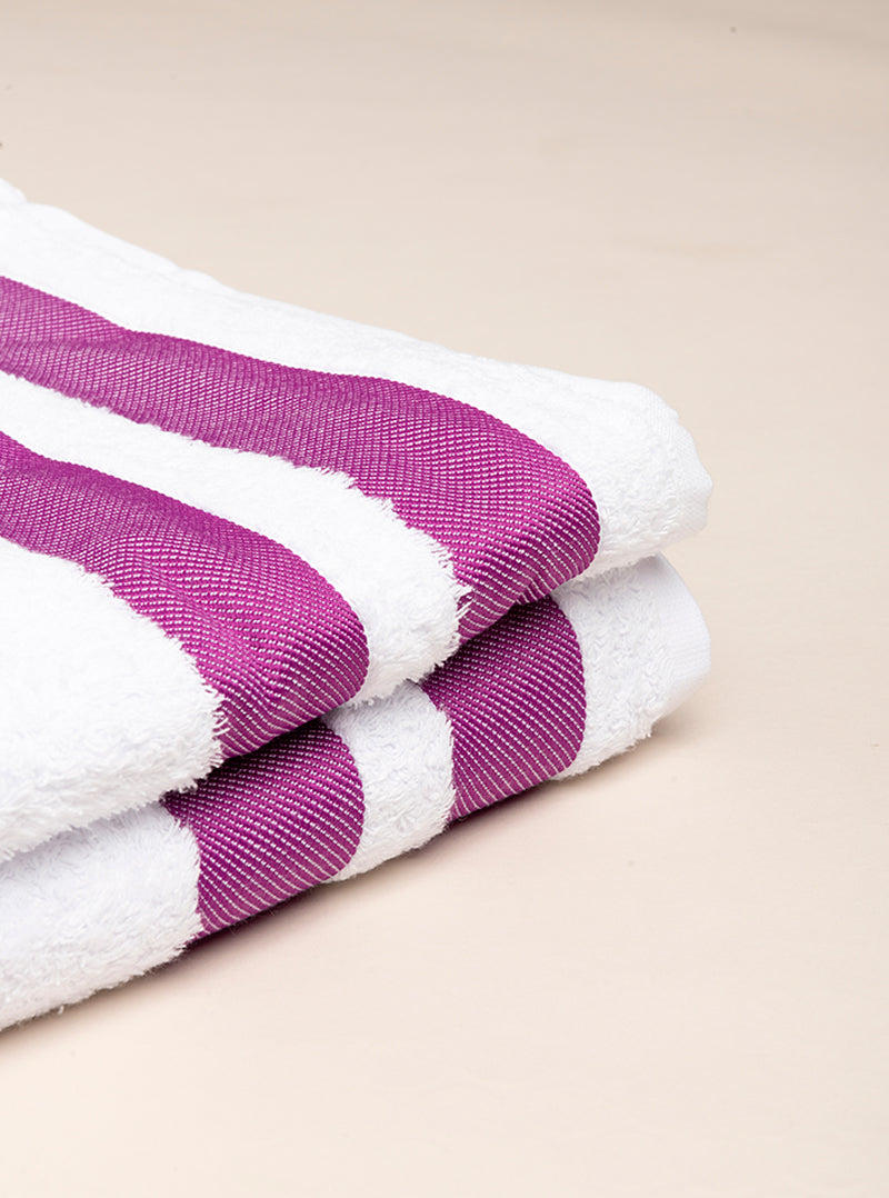 Cosmo Toalla de Piscina 97 x 168 cm, Morado