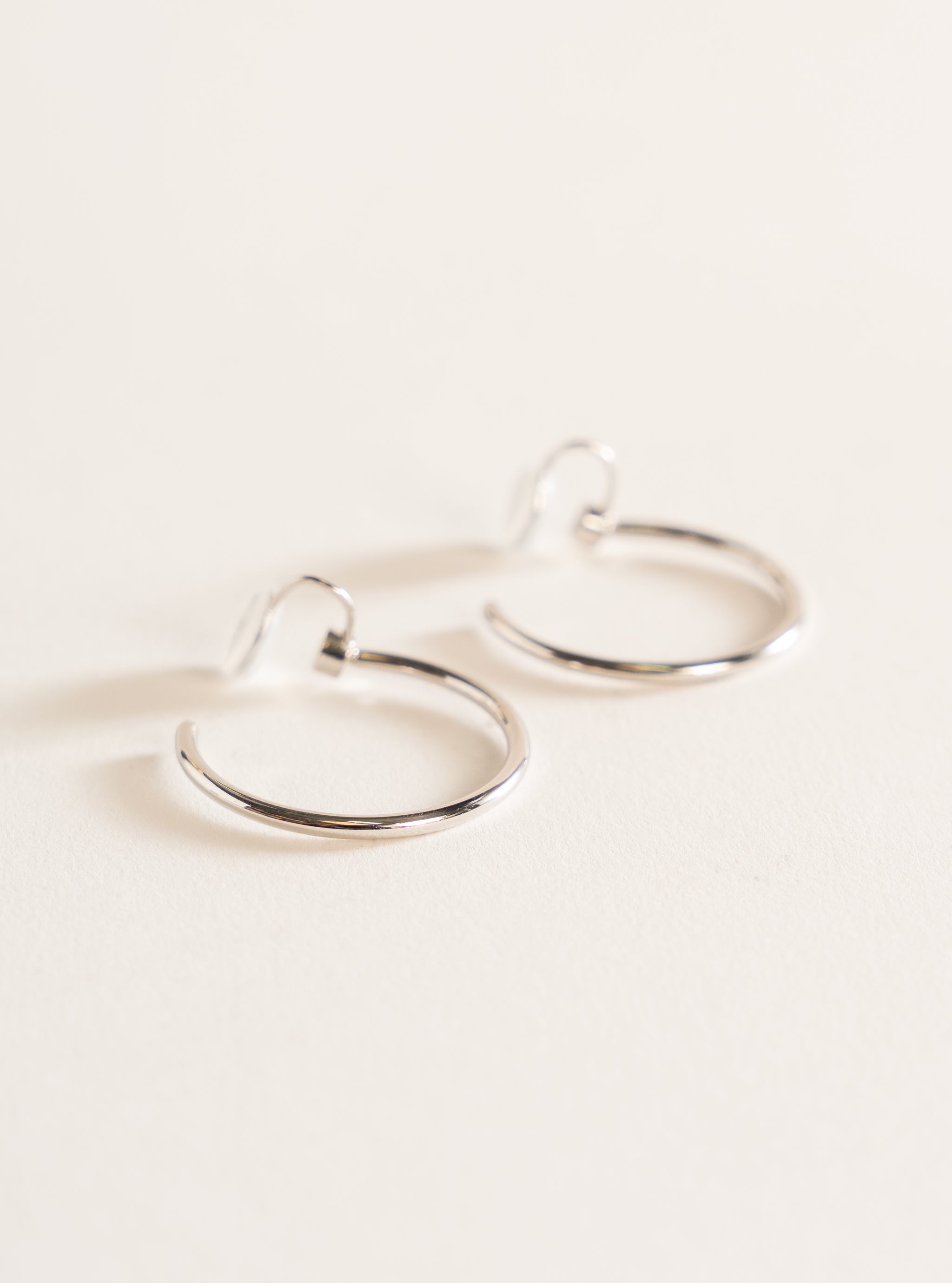 Rotation Earrings, Plateado