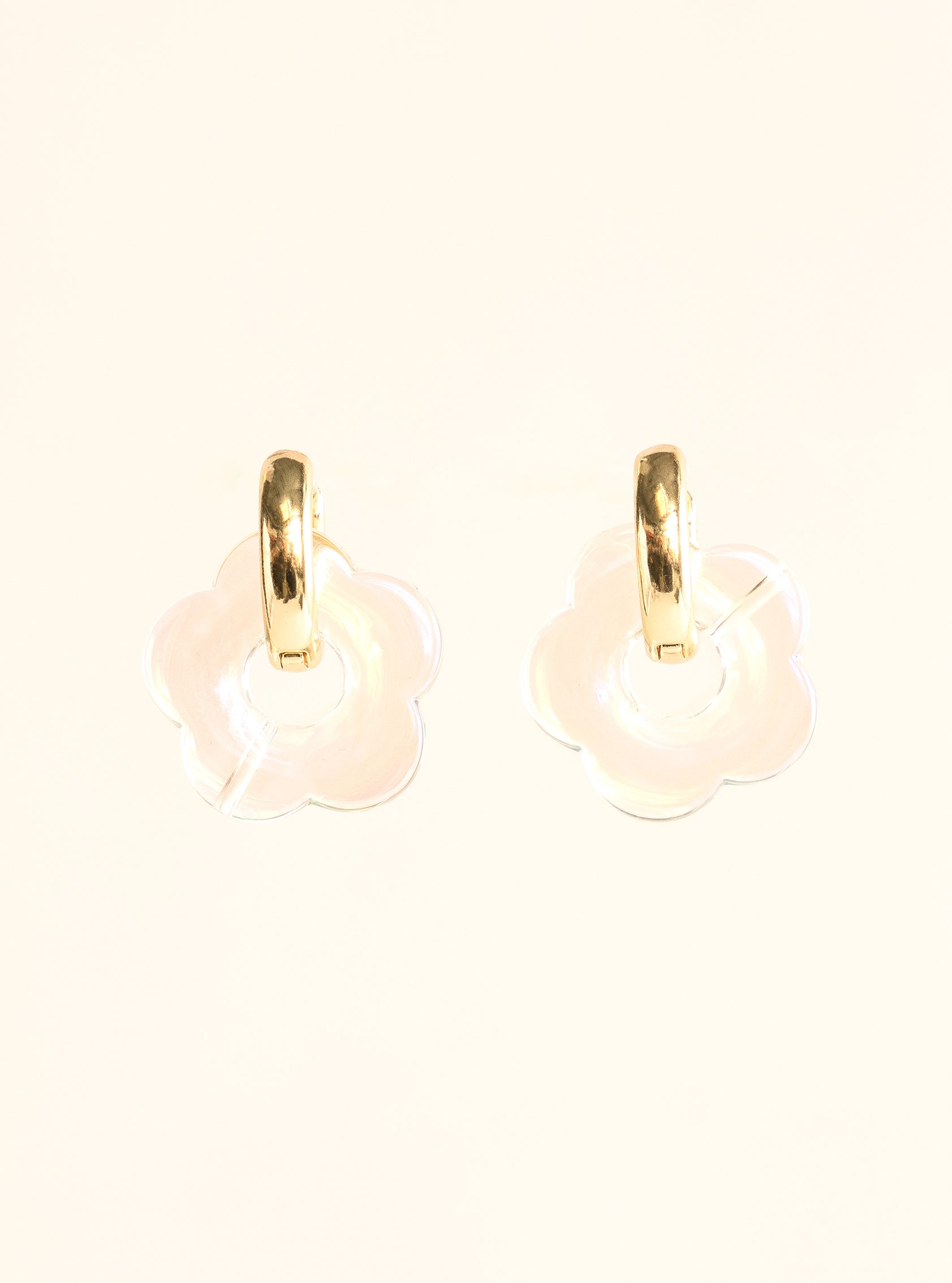 Daisies Earring, Blanco