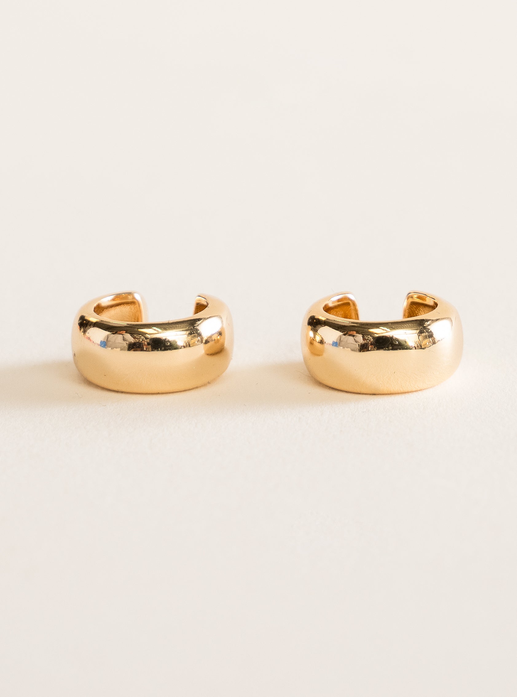 U Shaped Ear Cuff Clip Earring, Dorado