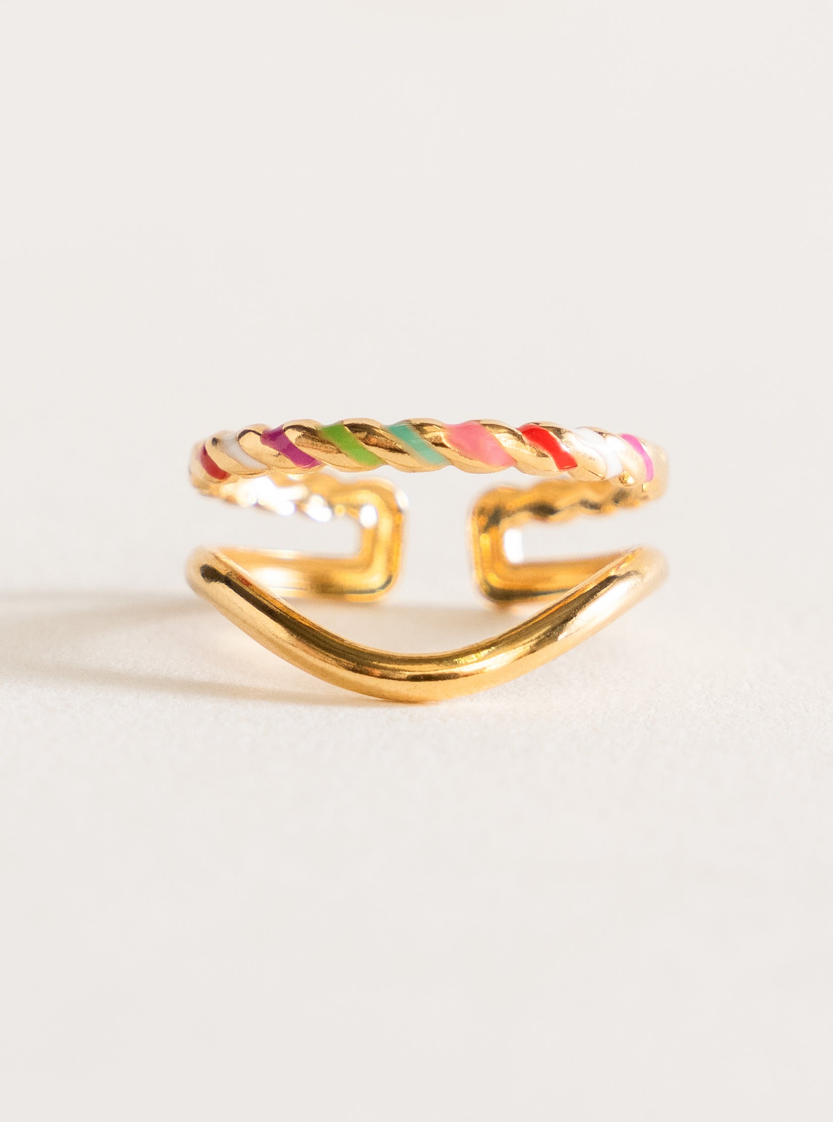 Corded Jams Ring, Rojo