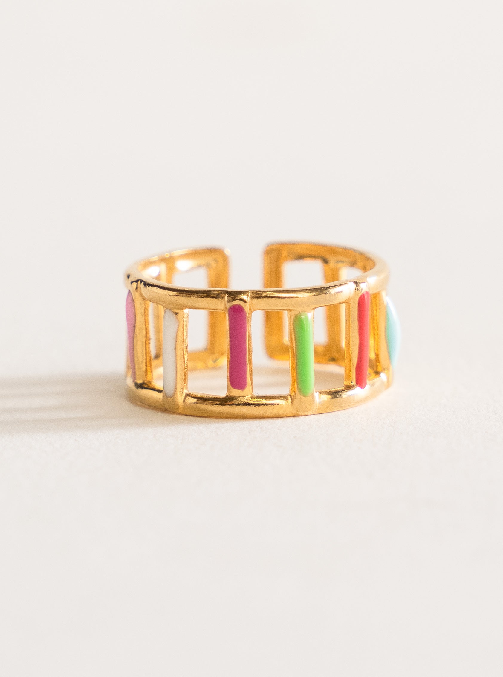 Corded Jams Ring, Celeste
