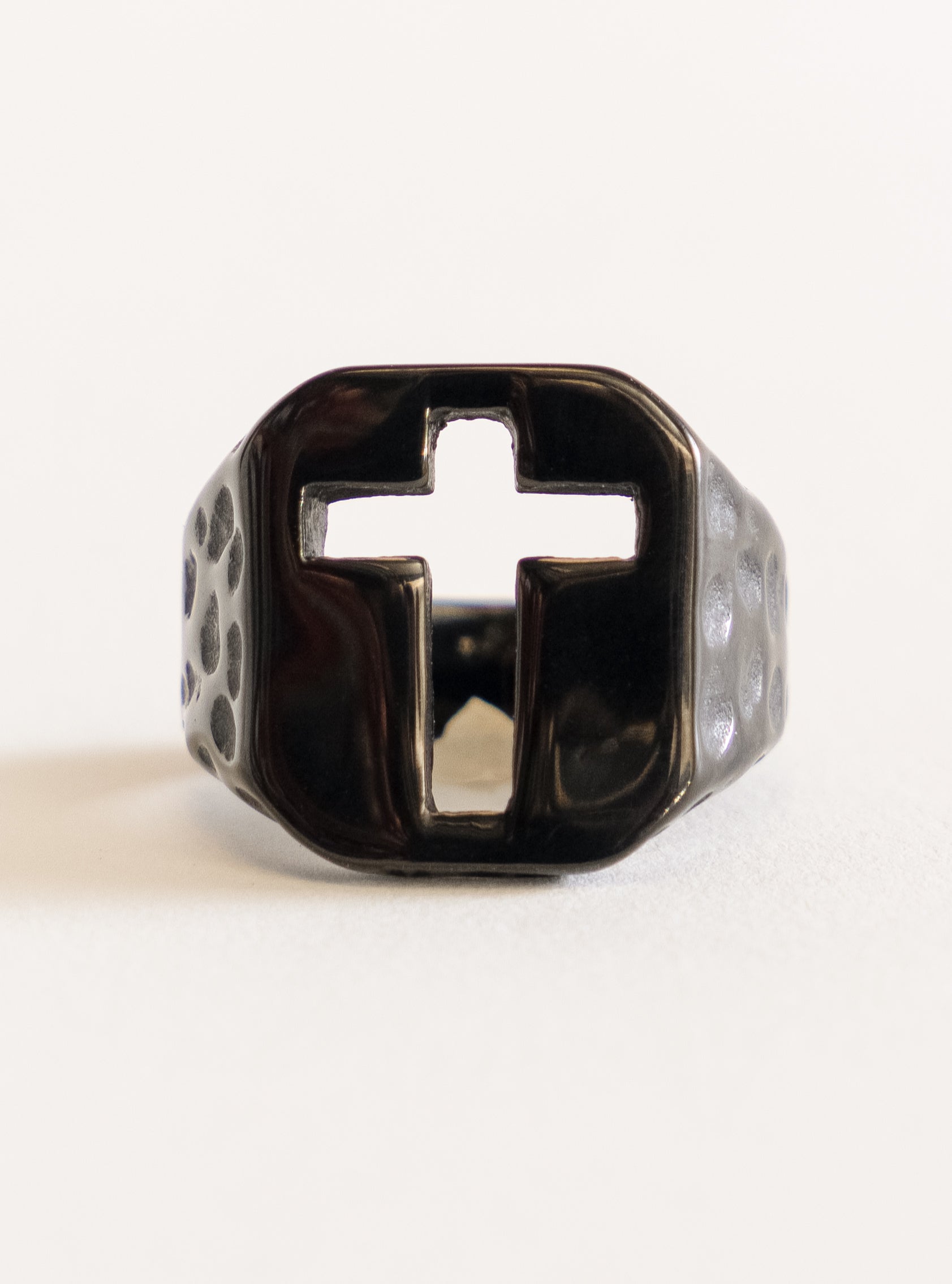 Unique Shape Ring, Negro