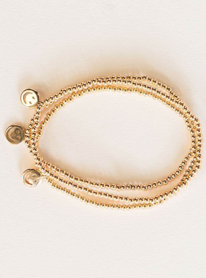 Because I'm Happy Bracelet, Dorado
