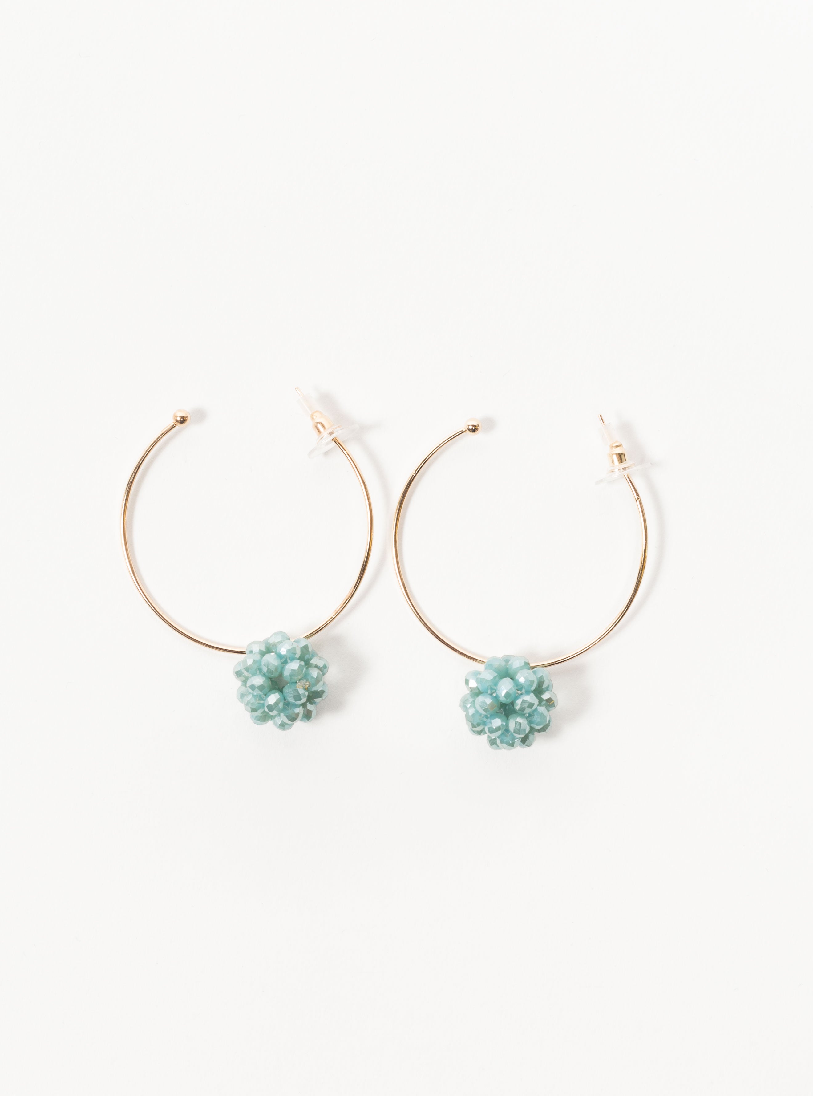 Disco Babe Earrings, Turquesa