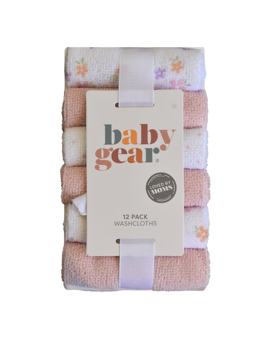 12PK Baby Gear de toallitas multicolor para niña