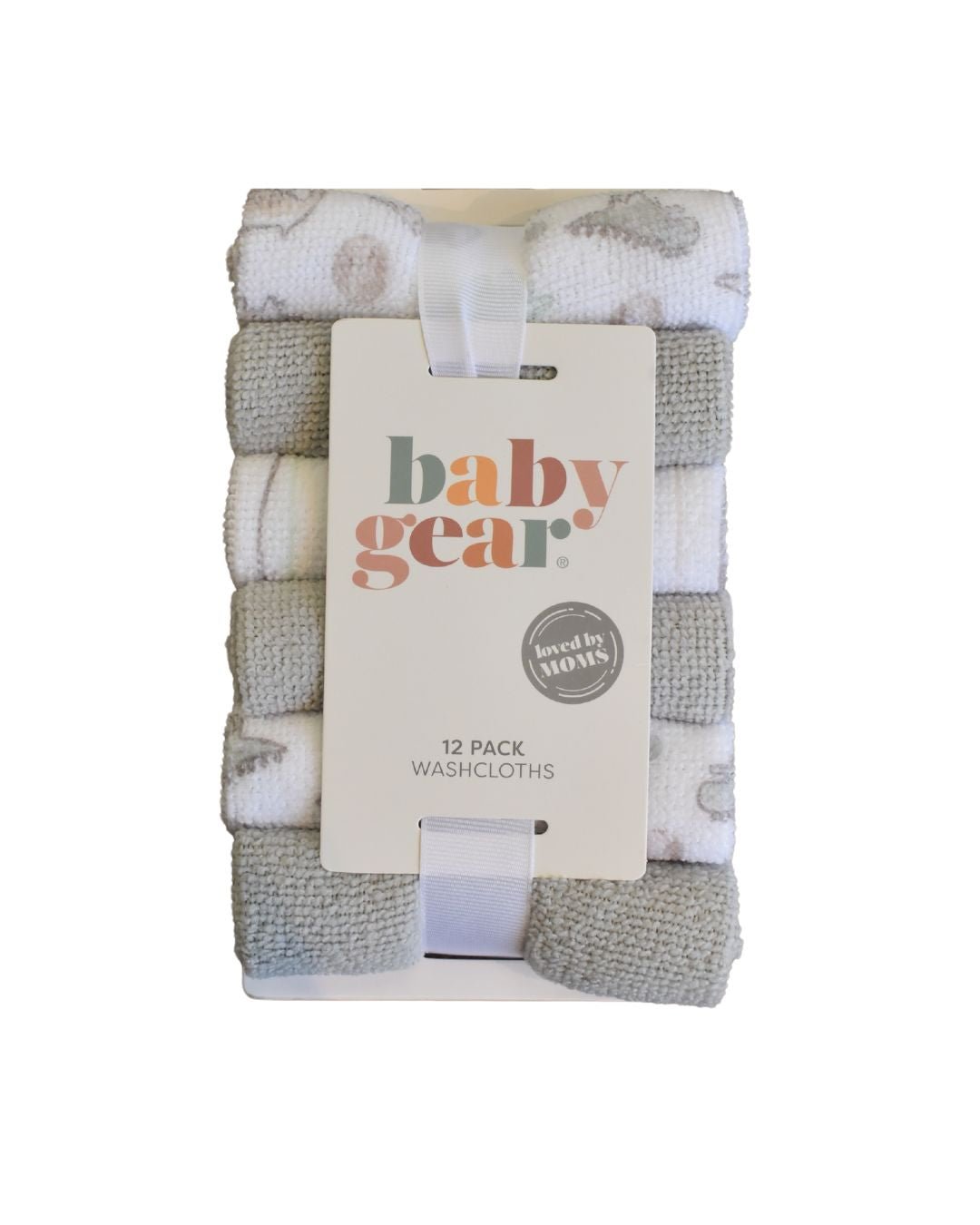 12PK Baby Gear de toallitas multicolor para niño