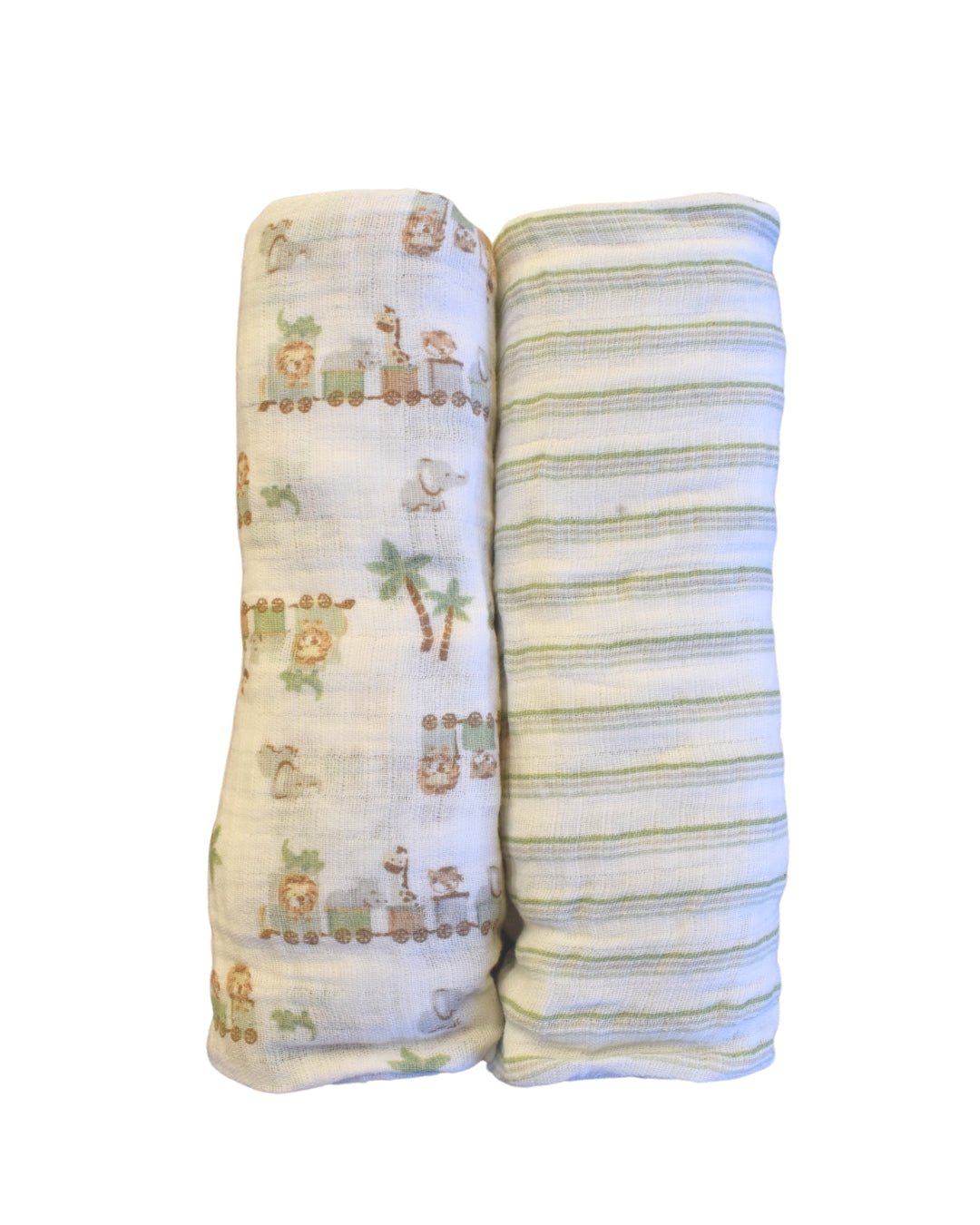 2PK de Frazadas Kyle & Deena de muslin multicolor para niño