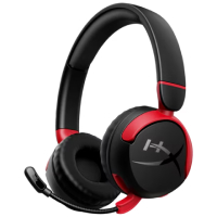 Audifono Gaming Inalambrico Para Ninos Marca HyperX Modelo Cloud Mini Color Negro