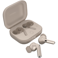 Audifono Bluetooth Marca Motorola Modelo Moto Buds Plus Sonido Por Bose ANC Color Gris