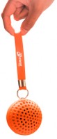 BOCINA MANHATTAN SOUND SCIENCE ATOM 162630 BLUETOOTH POTENCIA DE 3 WATTS COLOR NARANJA