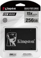 SSD (Unidad De Estado Solido) Marca Kingston Modelo KC600 Factor De Forma 2.5" Capacidad De 256GB  KC600/256G
