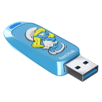 Memoria USB Flashdrive Marca SanDisk Edicion Smurfs Capacidad De 256GB