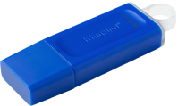 Memoria USB 3.2 Marca Kingston Modelo Flashdrive DataTraveler Exodia Capacidad De 64GB Color Azul