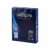PAPEL ECLIPSE  MULTIUSOS COLOR BLANCO TAMANO CARTA  75GR 500 HOJAS