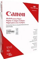 PAPEL CANON MULTIUSOS COLOR BLANCO TAMANO CARTA 75 GRAMOS 500 HOJAS