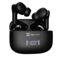 Audifono Bluetooth TWS Marca Klip Xtreme Modelo EdgeBuds Ultra Color Negro KTE-850BK