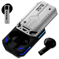 Audifono Bluetooth Marca Black Shark Modelo T11 TWS Con ANC Y RGB Color Gris