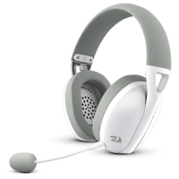 Audifono Modelo Ire Pro H848 Marca Redragon Conexion Bluetooth Para Gamers Sonido 7.1 Con Microfono Color Gris