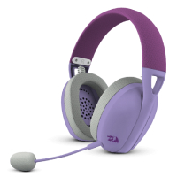 Audifono Modelo Ire Pro H848 Marca Redragon Conexion Bluetooth Para Gamers Sonido 7.1 Con Microfono Color Morado