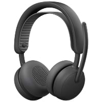 Audifono Bluetooth Marca Logitech Modelo Zone Wireless 2 ES Adaptive Hybrid ANC (Active Noise Cancelling) Color Grafito 981-001504