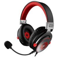 Audifono Marca Primus Modelo ARCUS110T  PHS-S110DS  Edicion Dark Side Multiplataforma Color Negro Con Rojo