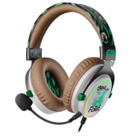 Audifono Marca Primus Modelo ARCUS110T  PHS-S110GR  Edicion Grogu Multiplataforma Color Verde Con Cafe