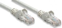 Cable UTP Intellinet 318228 Categoria 5 1.6Pie/0.5 Metros Color Gris