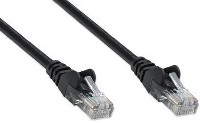 Cable UTP Intellinet 320740 Categoria 5 3.28Pie/1 Metro Color Negro