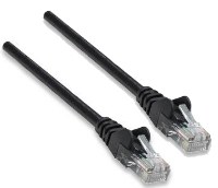 Cable UTP Intellinet 342070 categoria 6 De 10Pies/3 Metros Color Negro