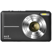 Camara Digital Marca JRKI Modelo DC40-3 AF De 44 Megapixeles Resolucion De 1080P Pantalla De 2.4" Color Negro