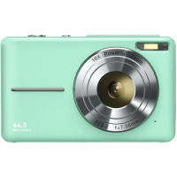 Camara Digital Marca JRKI Modelo DC40-3 AF De 44 Megapixeles Resolucion De 1080P Pantalla De 2.4" Color Verde