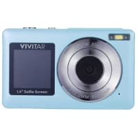 Camara Digital Marca Vivitar Modelo SnapShot Duo Pantalla Para Selfie 56 Megapixeles Y 16X Zoom Color Soft Aqua
