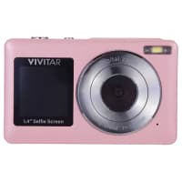 Camara Digital Marca Vivitar Modelo SnapShot Duo Pantalla Para Selfie 56 Megapixeles Y 16X Zoom Color Rosa
