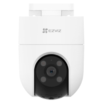 Camara Smart Para Exterior Modelo H8C PRO Marca EZVIZ Resolucion 2K Proteccion IP67 Cobertura 360 Grados Color Blanco 4mm