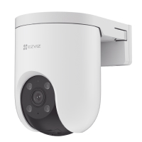 Camara Smart Para Exterior Modelo H8C PRO Marca EZVIZ Resolucion 3K Proteccion IP67 Cobertura 360 Grados Color Blanco 4mm