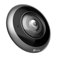Camara De Ojo De Pez Panoramica Smart Marca Ezviz Modelo E4P Para Interior Resolucion 3K Plus (2320 X 2320)