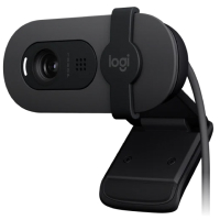 Webcam Marca Logitech Modelo Brio 100 Resolucion De 1080P Con Tapa De Privacidad Conexion USB-A Color Grafito