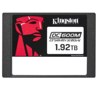 Unidad De Estado Solido (SSD) Marca Kingston Modelo DC600M Factor De Forma De 2.5" Capacidad De 1920GB Velocidad De 6Gb/s SEDC600M/1920G