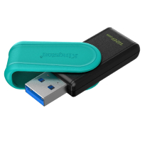 Memoria USB 3.2 Marca Kingston Modelo Flashdrive DataTraveler Exodia S Capacidad De 128GB Color Aqua